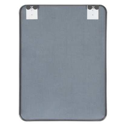 WALL MIRROR HM9584.40 SILVER ALUMINUM FRAME 60x3x80Hcm.