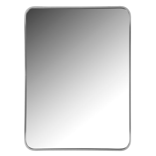 WALL MIRROR HM9584.40 SILVER ALUMINUM FRAME 60x3x80Hcm. image 1