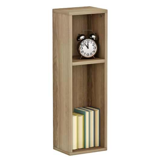 WALL BEDSIDE STAND BONEN HM9070.11 MELAMINE IN NATURAL 20x15x65Hcm. image 1