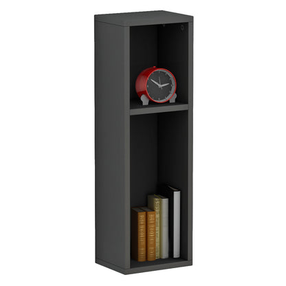 WALL BEDSIDE STAND BONEN HM9070.20 MELAMINE IN GREY 20x15x65Hcm. image 1