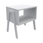 BEDSIDE STAND JAKE HM18182.01 MELAMINE IN WHITE 48x35x49Hcm. image 1