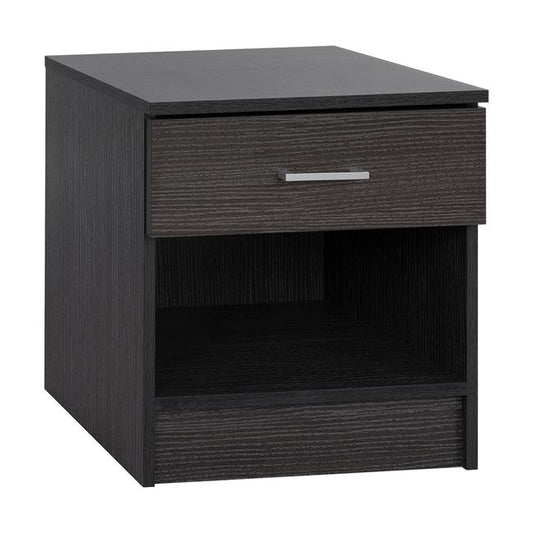 Bedside table with 1 Drawer Zebrano 45x35.5x47cm HM2345.02 image 1