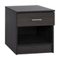 Bedside table with 1 Drawer Zebrano 45x35.5x47cm HM2345.02 image 1