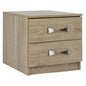 Bedside table with 2 drawers and handles HM2235.02 Sonama  48x40x42 image 1