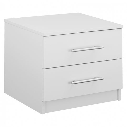 NIGHT STAND HM2220.05 WHITE 48x40,5x41,5 cm. image 1