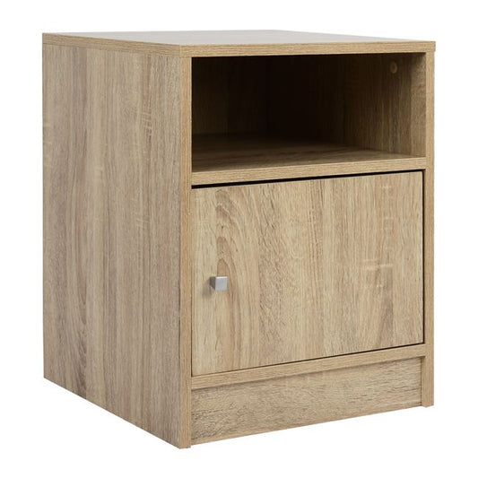 Bedside table Melamine HM2205.02 Sonama 40x40x50 image 1