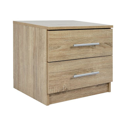 Bedside table Melamine HM2220.02 sonama 48x40.5x41.5 image 1