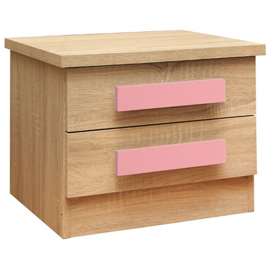 Nightstand table Playroom Sonama-Pink HM331+HM336.02 40Χ48Χ39cm image 1
