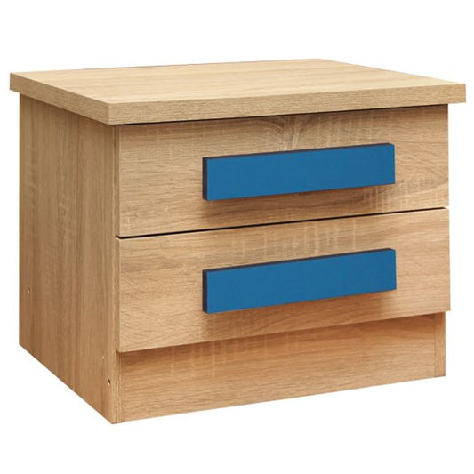 Nightstand table Playroom Sonama-Blue HM331+HM336.01 40Χ48Χ39cm image 1