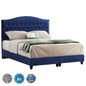 HM638.05 bed MALENA, blue velvet, 150x200 image 1