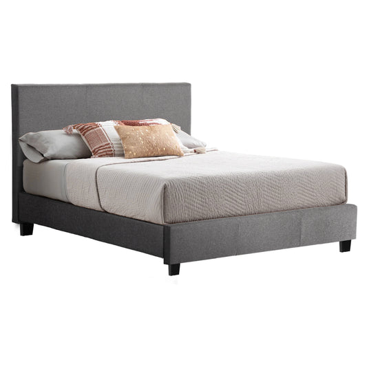 GRAY FABRIC BED HM553.11 FOR MATTRESS 150x200 EK. image 1