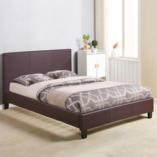 Bed Becca with Brown PU HM553.02 150x200 image 1
