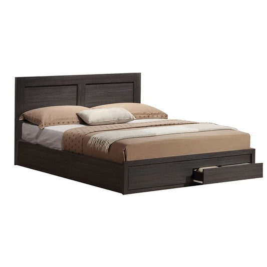 Bed Capri HM399.01 with 2 Drawers Zebrano 160x200 cm image 1