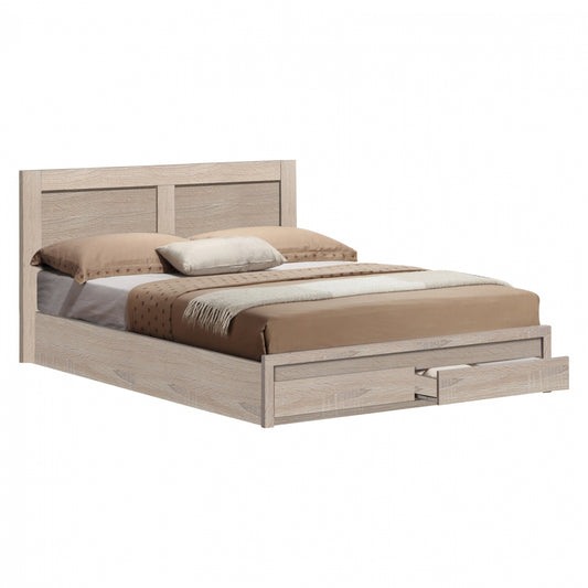 Bed Capri HM399.02 with 2 Drawers Sonoma 160x200cm image 1
