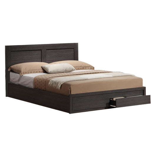 Bed Capri HM312.01 With 2 drawers Zebrano 150x200 image 1