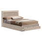 Bed Melany HM323.12 with 1 drawer Sonoma 110x190 image 1