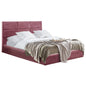 BED BRILEY HM583.02 IN DUSTY PINK VELVET WITH STORAGE SPACE 160x200 cm. image 1