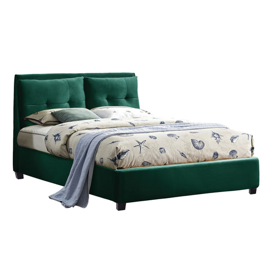 BILLIE BED IN CYPRESS GREEN VELVET HM551.13 160X200 image 1