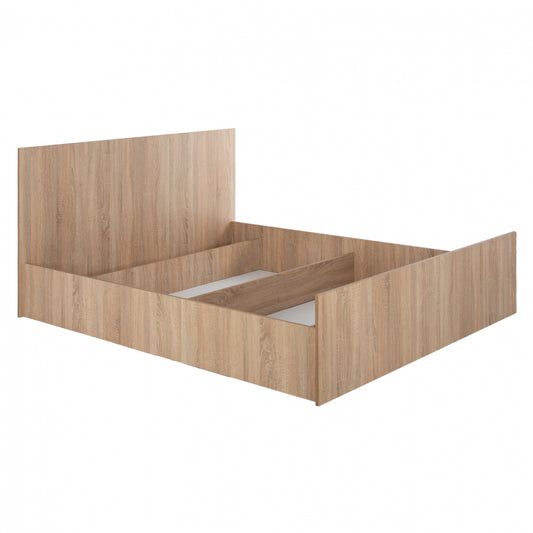 BED ADLER 160X200cm SONOMA OAK HM2432 image 1