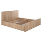 BED ADLER 160X200cm SONOMA OAK HM2432 image 1