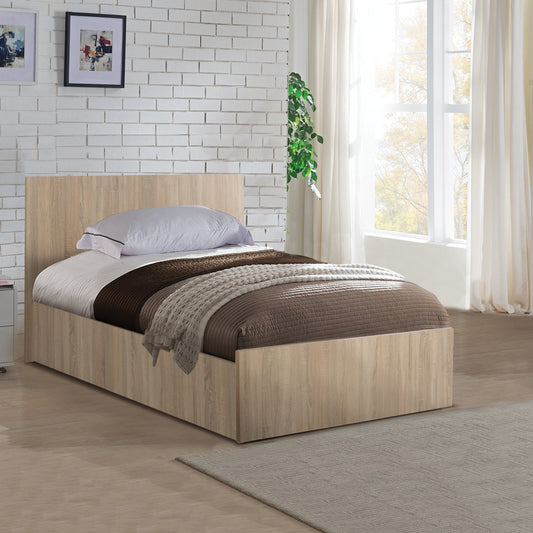 SINGLE BED 90X200 SONOMA OAK HM2433.01 image 1