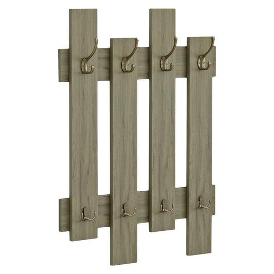 WALL COAT HANGER WESSON HM8940.12 MELAMINE IN OLIVE GREEN 64x4x79Hcm. image 1