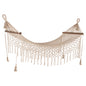 MACRAME HAMMOCK HM9346 BEIGE 200Χ100 cm image 1