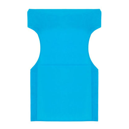 Replacement pillow light blue 2x1 for director's armchair HM5272.08 46,5χ53χ80 image 1