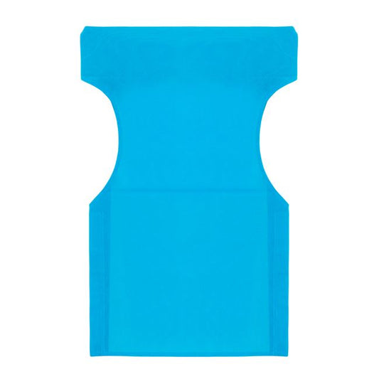 Replacement pillow light blue 2x1 for director's armchair HM5272.08 46,5χ53χ80 image 1