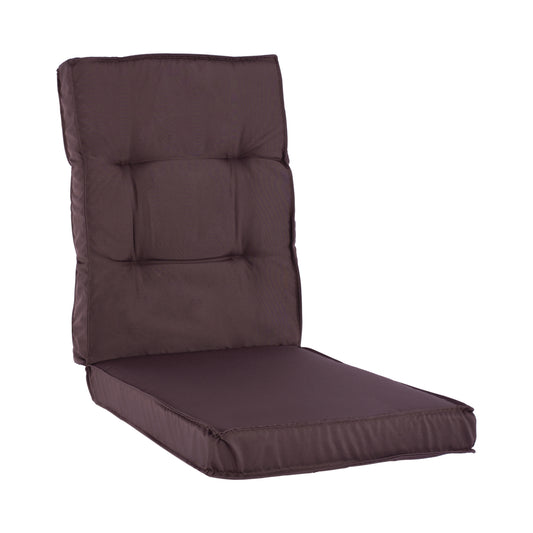 Fabric Pillow with brown back 100x46x7 HM5745.03 image 1