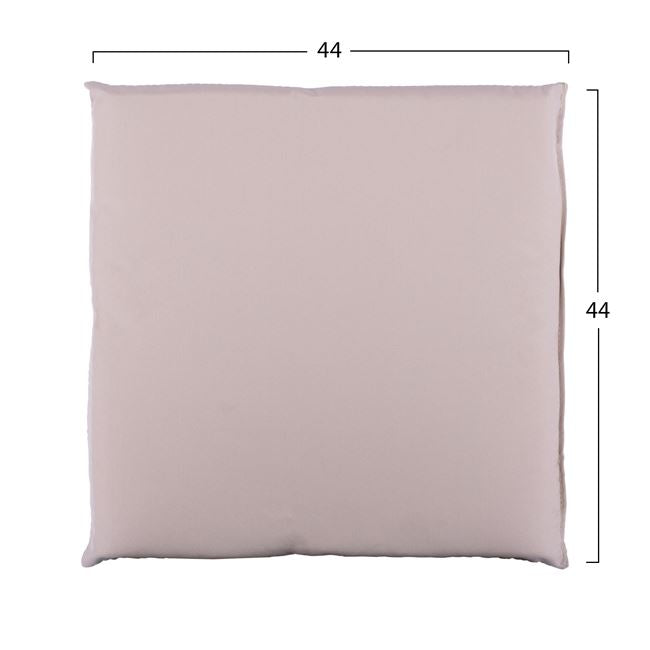 Fabric Pillow Beige 44x44x5.5 HM5746.01