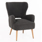 ARMCHAIR MYLIE HM8394.21 GREY BOUCLE FABRIC 66X75X93Hcm. image 1