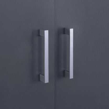 Шкаф с 2 Врати и 2 Чекмеджета Sonama-Грей 80x42x180cm