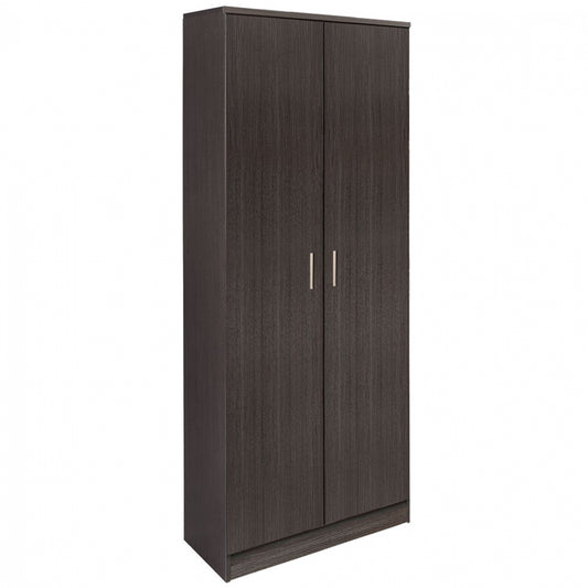 Wardrobe 2 Door with 3 Selves HM337.01 Zebrano 60x42x180 image 1