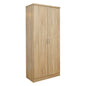 Wardrobe 2 Door with 3 Selves HM337.02 Sonama 60x42x180 image 1