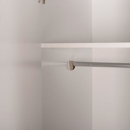Практичен Шкаф с 3 Врати и 2 Чекмеджета 150X55Χ180Hcm