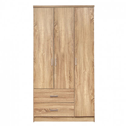 Шкаф с 3 Врати и 2 Шкафчета Sonama 89x42,5x181