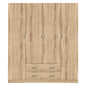 Wardrobe 4 Door with 2 drawers 200Χ56Χ180Hcm. HM353.02 Sonama image 1