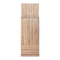 WARDROBE REINA HM21061.02 2-LEAF WITH UPPER CABINET & 2 DRAWERS-MELAMINE IN SONAMA 80x42x241Hcm. image 1