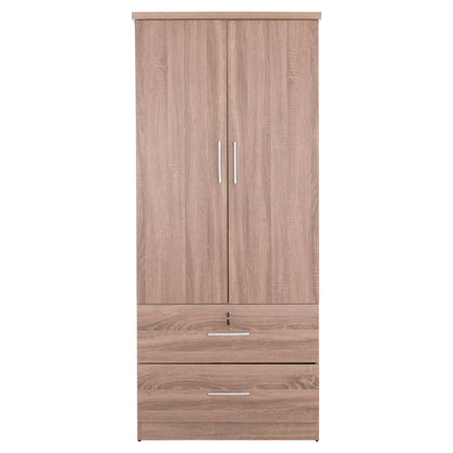 Шкаф С Чекмеджета РЕЙНА в Цвят Сонома Дъб 80x48x183Hcm