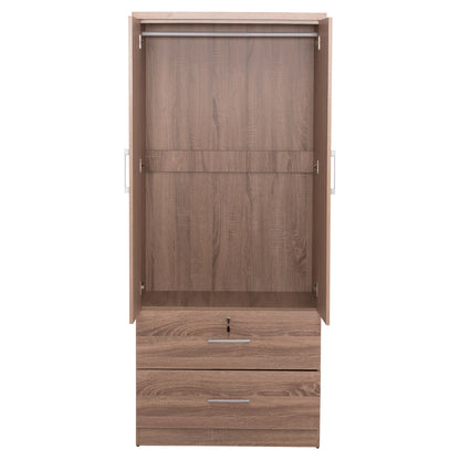 Шкаф С Чекмеджета РЕЙНА в Цвят Сонома Дъб 80x48x183Hcm