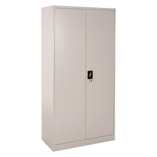 WARDROBE CLOD HM5961.11 METALLIC 2-LEAF LIGHT GREY 90Χ40Χ180Hcm. image 1