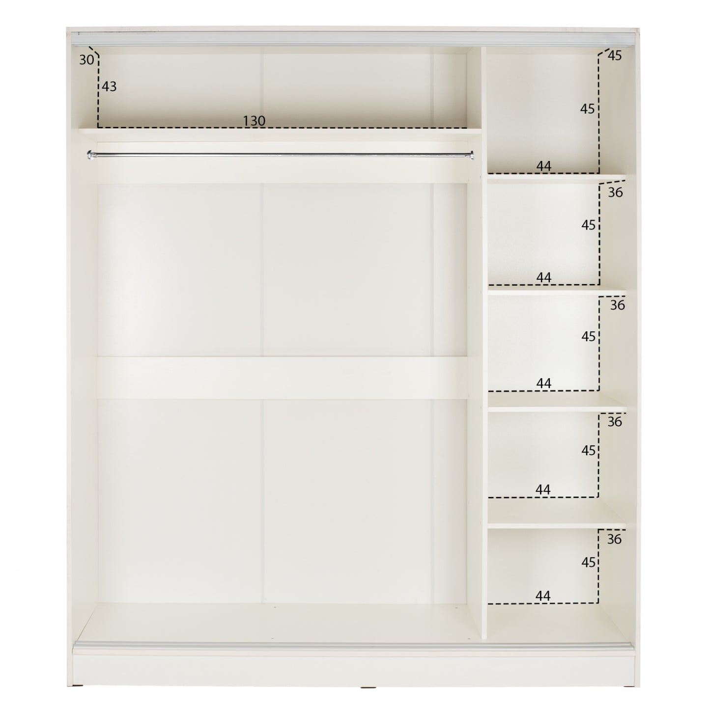 Нтулапа Системна Adler с Огледало и Пространство 120x60x220