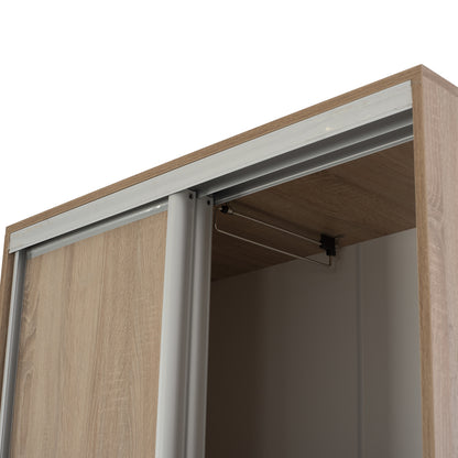 НΤΟΥΛΑΠΑ ΣΥΡΟΜΕΝΗ ADLER ΜΕΛΑΜΙΝΗΣ 90x45x210 с 2 Πόρτες