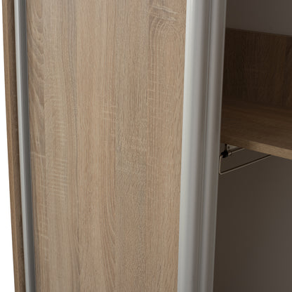 НΤΟΥΛΑΠΑ ΣΥΡΟΜΕΝΗ ADLER ΜΕΛΑΜΙΝΗΣ 90x45x210 с 2 Πόρτες