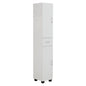 CABINET ADEMIA MULTI-PURPOSE COLUMN MELAMINE WHITE 30x33x175,5Hcm.HM9124.11 image 1