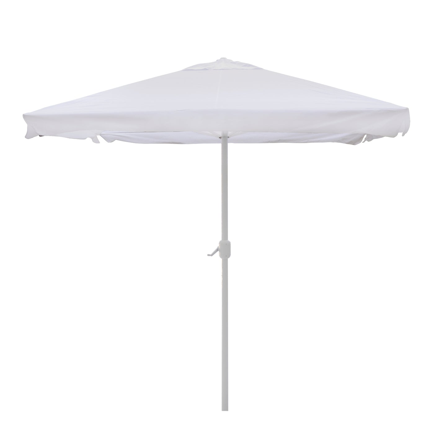 Umbrella 3x3x2,65 m. Aluminum Cream with Crank HM6004 image 1