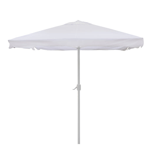 Umbrella 3x3x2,65 m. Aluminum Cream with Crank HM6004 image 1