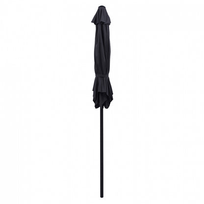 ALUMINUM UMBRELLA 2.50M WITH 6 RADIES GRAY CLOTH HM6030.10
