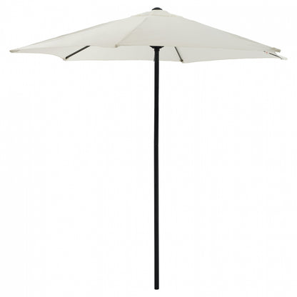 ALUMINUM UMBRELLA HM6030.02 ECRU- GRAY Φ250x236 cm.